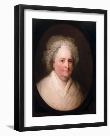 Portrait of Mrs. George Washington, 1835-Asher Brown Durand-Framed Giclee Print