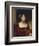 Portrait of Mrs. John Allnutt, Seated Half-Length in a Crimson Velvet Dress, Brown Shawl and Gold…-Thomas Lawrence-Framed Giclee Print