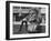 Portrait of Mrs. John Kennedy Made by Ken Kaiser with a Chain Saw-Grey Villet-Framed Photographic Print