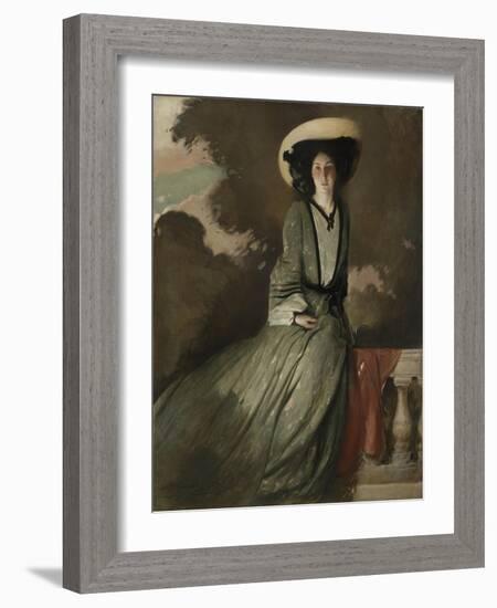 Portrait of Mrs. John White Alexander, 1902-John White Alexander-Framed Giclee Print