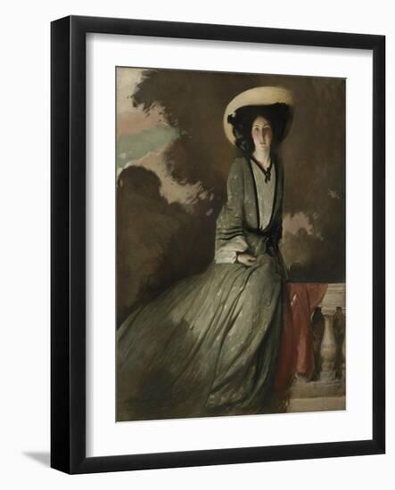 Portrait of Mrs. John White Alexander, 1902-John White Alexander-Framed Giclee Print