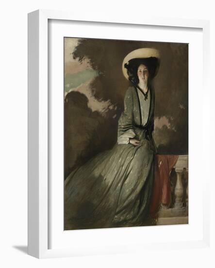 Portrait of Mrs. John White Alexander, 1902-John White Alexander-Framed Giclee Print