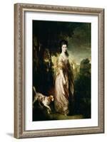 Portrait of Mrs. Lowndes-Stone circa 1775-Thomas Gainsborough-Framed Giclee Print