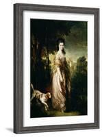 Portrait of Mrs. Lowndes-Stone circa 1775-Thomas Gainsborough-Framed Giclee Print