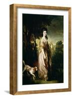 Portrait of Mrs. Lowndes-Stone circa 1775-Thomas Gainsborough-Framed Giclee Print