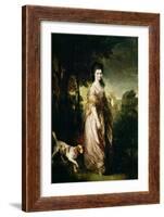 Portrait of Mrs. Lowndes-Stone circa 1775-Thomas Gainsborough-Framed Giclee Print