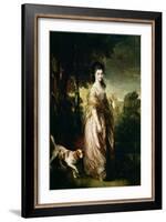 Portrait of Mrs. Lowndes-Stone circa 1775-Thomas Gainsborough-Framed Giclee Print