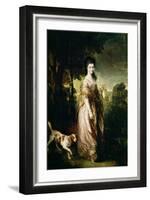 Portrait of Mrs. Lowndes-Stone circa 1775-Thomas Gainsborough-Framed Giclee Print
