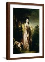 Portrait of Mrs. Lowndes-Stone circa 1775-Thomas Gainsborough-Framed Giclee Print