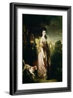 Portrait of Mrs. Lowndes-Stone circa 1775-Thomas Gainsborough-Framed Giclee Print