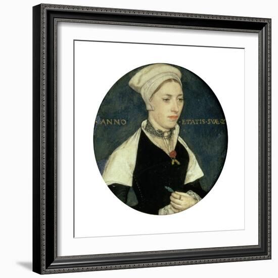 Portrait of Mrs Pemberton, C1535-Hans Holbein the Younger-Framed Giclee Print