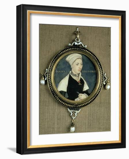 Portrait of Mrs Pemberton, C1535-Hans Holbein the Younger-Framed Photographic Print