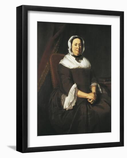 Portrait of Mrs. Samuel Hill-John Singleton Copley-Framed Art Print