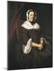 Portrait of Mrs. Samuel Hill-John Singleton Copley-Mounted Art Print