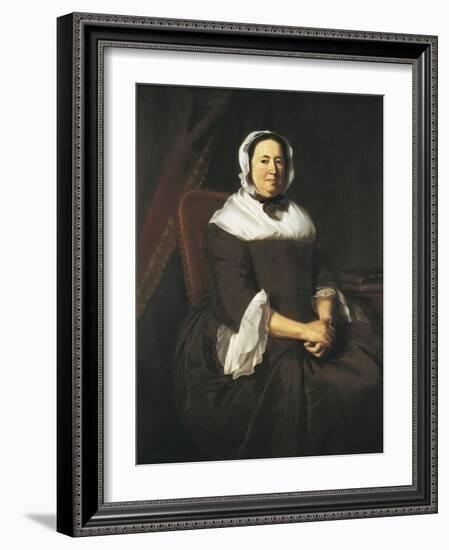 Portrait of Mrs. Samuel Hill-John Singleton Copley-Framed Art Print