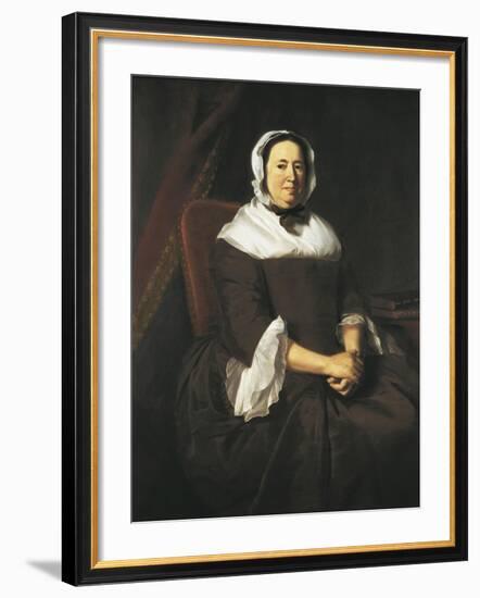 Portrait of Mrs. Samuel Hill-John Singleton Copley-Framed Art Print