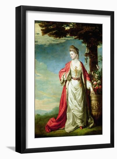 Portrait of Mrs Trecothick, in Turkish Dress-Sir Joshua Reynolds-Framed Giclee Print