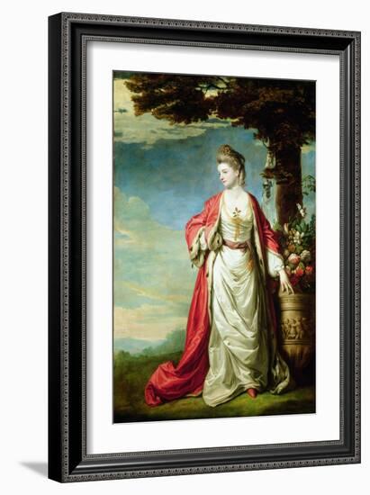 Portrait of Mrs Trecothick, in Turkish Dress-Sir Joshua Reynolds-Framed Giclee Print