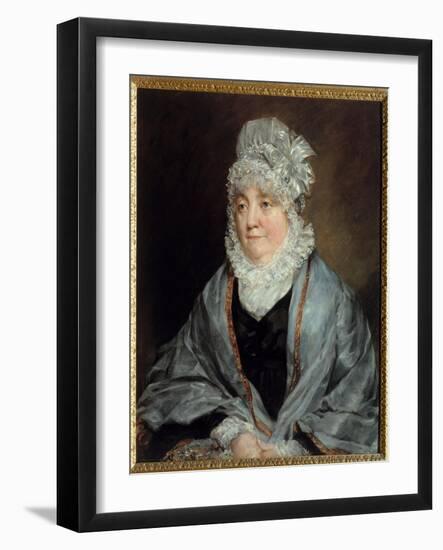 Portrait of Mrs Tuder. Painting by John Constable (1776-1837), 1818. Barnsley, Cannon Hall Museum-John Constable-Framed Giclee Print