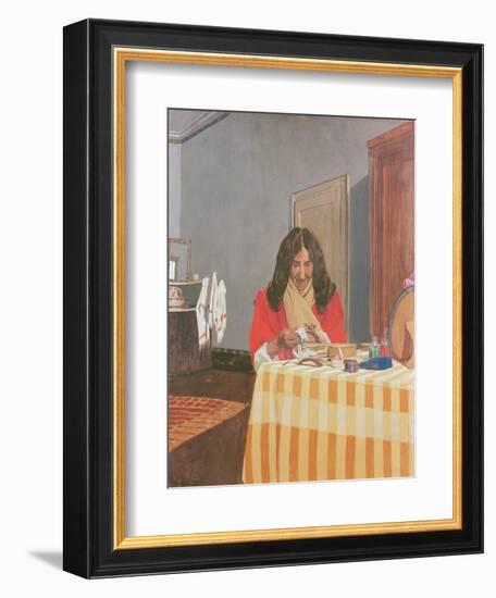 Portrait of Mrs. Vallotton-Félix Vallotton-Framed Giclee Print