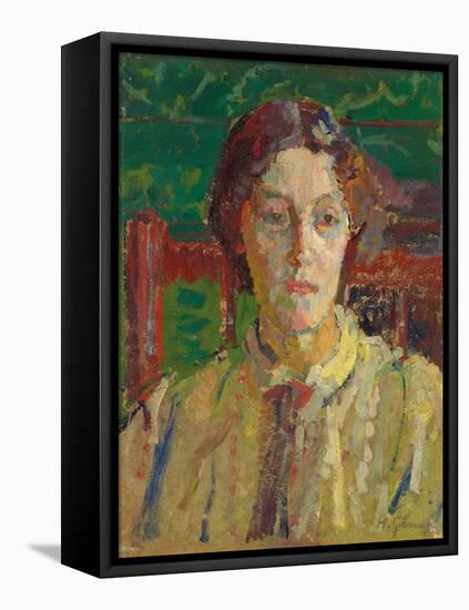 Portrait of Mrs Whelan, C. 1912-3-Harold Gilman-Framed Premier Image Canvas