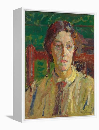 Portrait of Mrs Whelan, C. 1912-3-Harold Gilman-Framed Premier Image Canvas