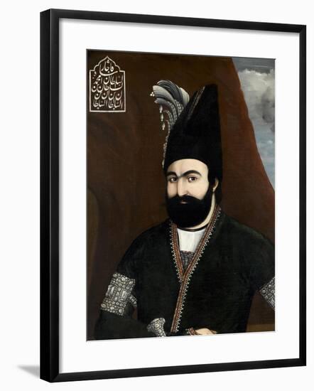 Portrait of Muhmmad Shah, King of Persia (1834-1848)-null-Framed Giclee Print