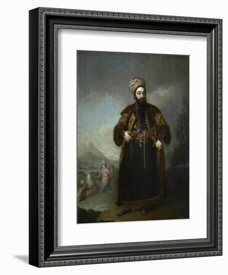 Portrait of Murtaza Kuli Khan, 1796-Vladimir Lukich Borovikovsky-Framed Giclee Print