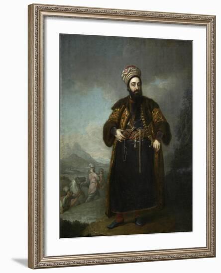 Portrait of Murtaza Kuli Khan, 1796-Vladimir Lukich Borovikovsky-Framed Giclee Print