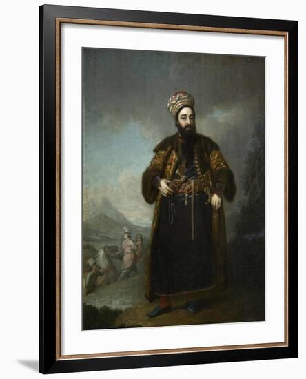 Portrait of Murtaza Kuli Khan, 1796-Vladimir Lukich Borovikovsky-Framed Giclee Print