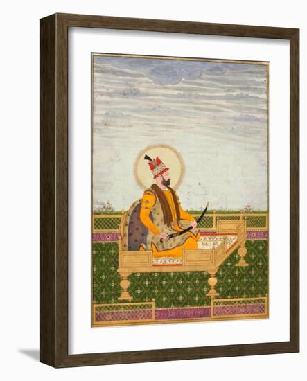 Portrait of Nader Shah-null-Framed Giclee Print