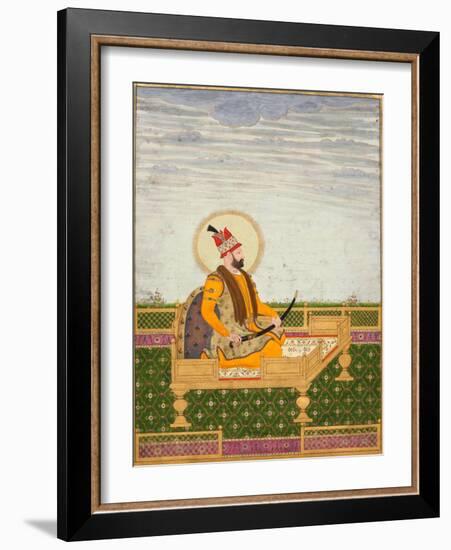 Portrait of Nader Shah-null-Framed Giclee Print