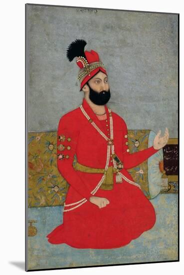 Portrait of Nadir Shah Afshar of Persia, 1700-25-null-Mounted Giclee Print