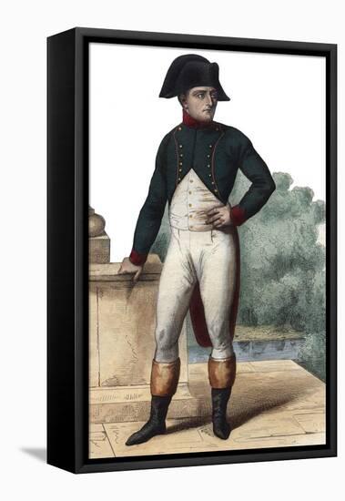 Portrait of Napoleon Bonaparte (1768-1821) as First Consul-French School-Framed Premier Image Canvas