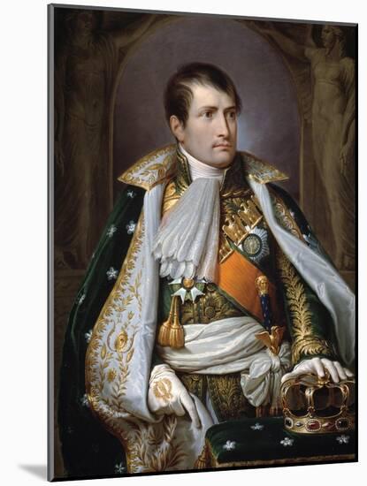 Portrait of Napoleon I Bonapart as King of Italy by Andrea Appiani-null-Mounted Photographic Print