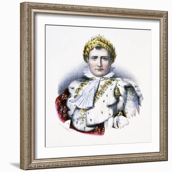 Portrait of Napoleon I-null-Framed Giclee Print