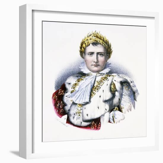 Portrait of Napoleon I-null-Framed Giclee Print