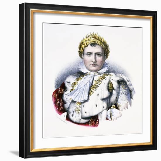 Portrait of Napoleon I-null-Framed Giclee Print