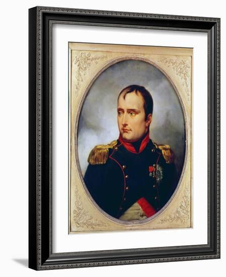 Portrait of Napoleon I-Antoine Charles Horace Vernet-Framed Giclee Print