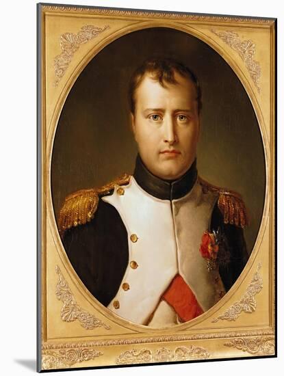 Portrait of Napoleon in Uniform-Francois Gerard-Mounted Giclee Print