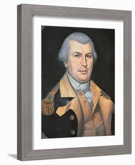 Portrait of Nathanael Greene-Charles Willson Peale-Framed Giclee Print