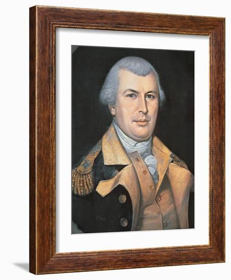 Portrait of Nathanael Greene-Charles Willson Peale-Framed Giclee Print