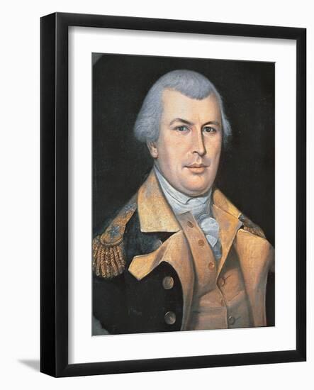 Portrait of Nathanael Greene-Charles Willson Peale-Framed Giclee Print