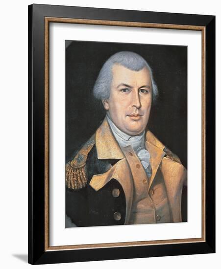 Portrait of Nathanael Greene-Charles Willson Peale-Framed Giclee Print