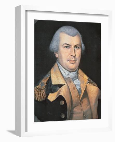 Portrait of Nathanael Greene-Charles Willson Peale-Framed Giclee Print