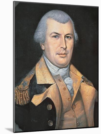 Portrait of Nathanael Greene-Charles Willson Peale-Mounted Giclee Print