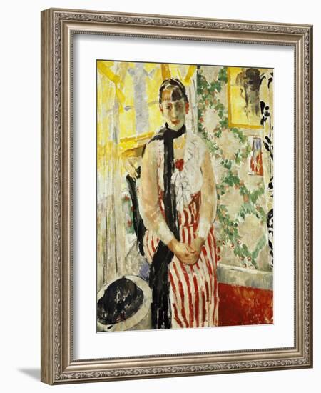 Portrait of Nel Wouters 1912-Rik Wouters-Framed Giclee Print