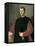 Portrait of Niccolo Machiavelli-Santi Di Tito-Framed Stretched Canvas