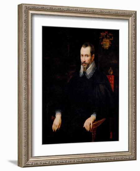 Portrait of Niccolo Pallavicino Painting by Pierre Paul (Pierre-Paul) Rubens (Or Peter Paul or Petr-Peter Paul Rubens-Framed Giclee Print