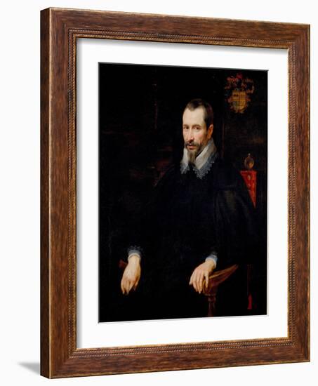 Portrait of Niccolo Pallavicino Painting by Pierre Paul (Pierre-Paul) Rubens (Or Peter Paul or Petr-Peter Paul Rubens-Framed Giclee Print